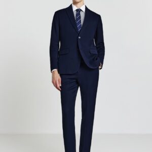 Giacca monopetto tessuto operato